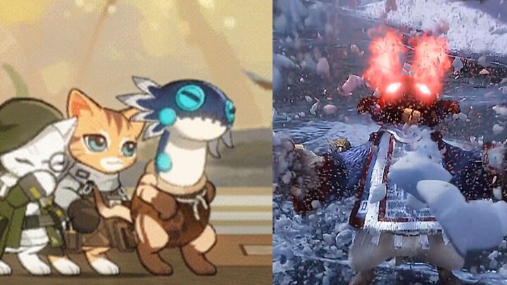 It's me, Elulu! I used to be really strong, meow!