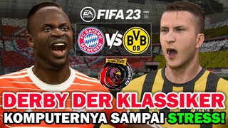 DERBY DER KLASSIKER TERDAHSYAT DI FIFA 23 !! KOMPUTERNYA SAMPAI STRESS GARA2 MUNCHEN !BIKIN NGAKAK!