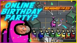How birthday party looks like during a pandemic.