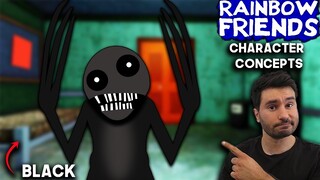What Needs To Be In Rainbow Friends | Black | Roblox | Character Concepts