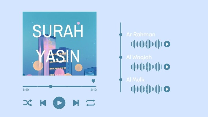 Surah Yasin, Ar Rahman, Al Waqiah, Al Mulk (Be Heaven) Omar Hisham