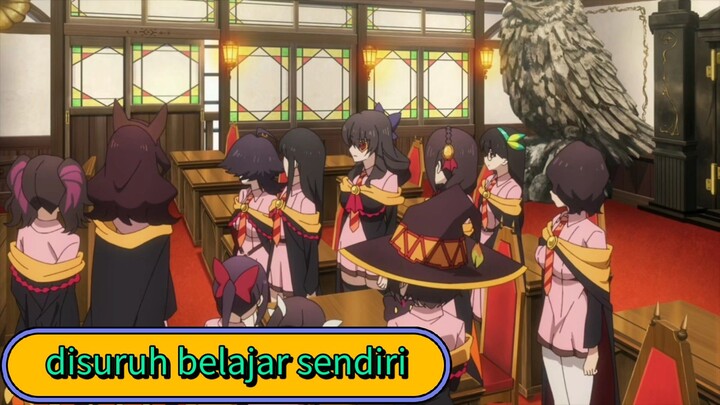 #KompetisiKreasiUnggahan5, ketika ke sekolah tapi disuruh belajar sendiri ama gurunya