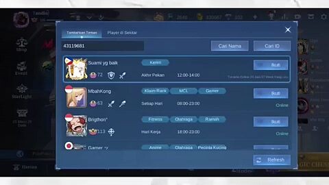 AKUN ML PALING MISTERIUS