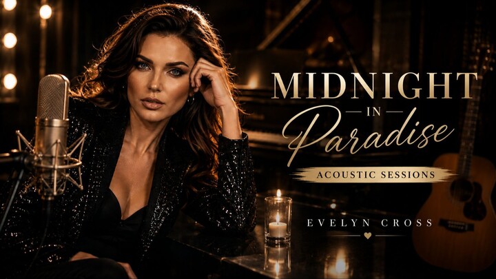 Evelyn Cross — Midnight in Paradise (Acoustic Sessions) 🌙 | An Intimate Version
