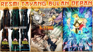 Jadwal Rilis Anime 2021