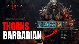THORNS BARB KILL THEM ALL while you Chill Diablo 4 Build