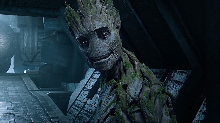 Groot’s a real stand-up tree—when things get tough, he really steps up!