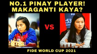 PINAY NO.1 PLAYER! NAGPASIKLAB!  World Cup 2021 WGM Janelle Mae Frayna VS  GM Hoang Thanh Trang