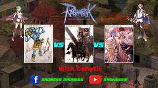 [Ragnarok Online] เทสดาเมจการ์ด 3 ใบ Archer Skeleton vs Abysmal Knight vs White Knight with Genetic