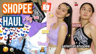 SHOPEE HAUL!! super trendy & cute 🧚🏻‍♀️✨🦋 (PH)