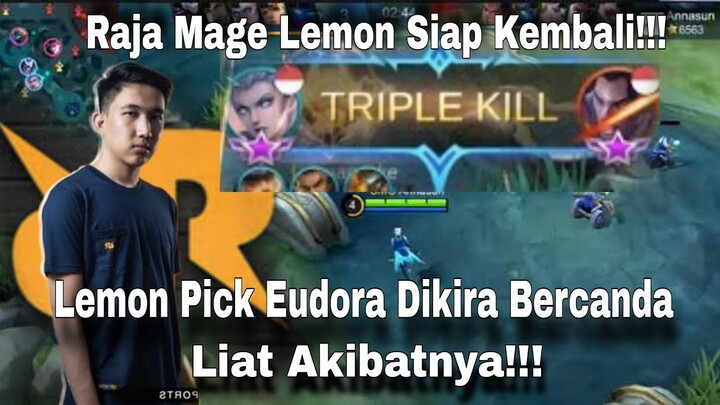 RRQ Season 9!!! Raja Mage Lemon Siap Kembali!! Lemon Pick Eudora Dikira Bercanda Liat Akibatnya!!!