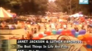Janet Jackson & Luther Vandross - The Best Things In Life Are Free (MTV Special Artist The Year)