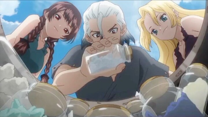trailer dr.stone season 3 terbaru sudah dirilis