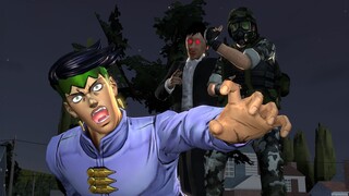 [MMD]Araki đánh bại Rohan nhờ vào một cuốn sách|<Jojo>