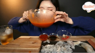 Cá bơn vỉ, cá quân, cá tráp đỏ và gỏi cá sống 6 #amthuc