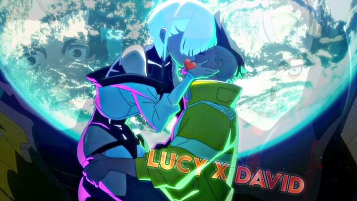 Cyberpunk new anime | Lucy X David | AMV Basket Case🔥