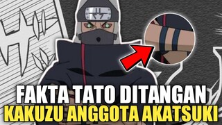 FAKTA TATO DITANGAN KAKUZU ANGGOTA AKATSUKI?, GW KIRA CUMAN HIASAN!😱