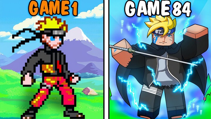 Playing EVERY Roblox Naruto Game in Under 10 Minutes...