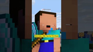 Thằng Bạn Bất Ổn Nhất Minecraft Của Anh Đen Xì Xì 🤣 #shorts