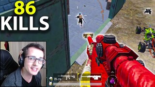 AMR + M4 LE YARGI DAĞITTIM ! 86 KILLS - PUBG MOBILE