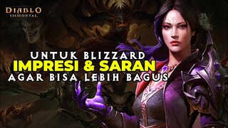 Dear Bliizard.... Apa Boleh Nambah Beberapa Fitur Ini Ke Diablo Immortal?