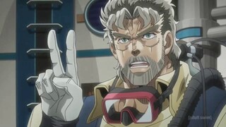 JoJo: Polnareff's hand signal (Eng Dub)