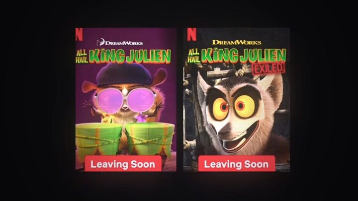 all hail king julien Exiled leaving soon