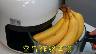 Pisang yang dipanggang sebentar di air fryer rasanya benar-benar luar biasa! 5 hidangan lezat dari a