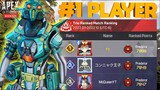 #1 Ranked Player Gameplay + Full Settings!! Apex Legends Mobile