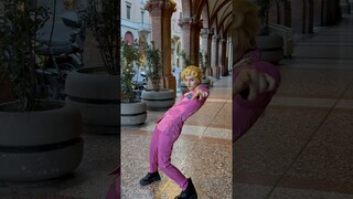 As Giorno in Italy ❤️🇮🇹 #animecosplay #cosplay