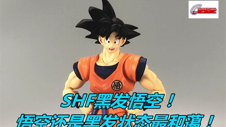 SHF. Dragon Ball Z. Goku rambut hitam. Goku 2.0. Bandai.