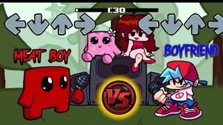 Friday Night Funkin' Vs Meat Boy: Buzzsaw Battle [Mods]