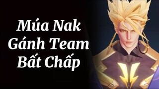 JungCi - Múa Nakroth Cực Mãn Nhãn Cùng Trận Đấu Gánh Team Bất Chấp Team Tạ