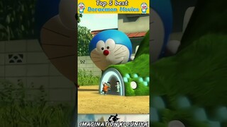 Doraemon की 5 सबसे Best Movies ❤️‍🔥🤩 || top 5 best movies of Doraemon #shorts #doraemon