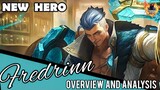 MLBB New Hero Fredrinn Overview || ML Fredrinn Gameplay