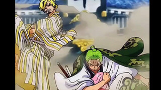 Zoro, Sanji, cánh tay phải của Vua Hải Tặc.