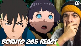 HIMAWARI EM PERIGO E KAWAKI MITANDO! - React Boruto 265