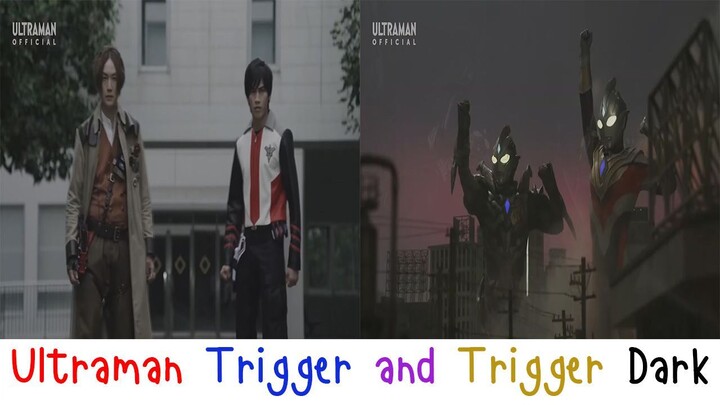 [ฝึกพากย์ไทย] Ultraman Trigger and Trigger Dark Transformation.
