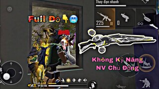 [Free Fire] Solo Squad, Thử Bỏ Kỹ Năng NV Chủ Động Leo Rank Đầu Mùa Top1, Kỹ Năng M1887 Cực Đỉnh Cao