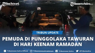 BREAKING NEWS Tawuran Antarpemuda di Punggolaka Kendari Sultra, 2 Orang dan 8 Motor Diamankan Polisi