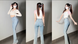 双马尾舞蹈，太可爱了吧