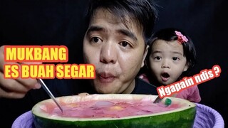 MUKBANG ES BUAH SEGAR SAAT BUKA PUASA !! SEGER BENER !!