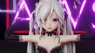 [MMD/mute/fabric] Do you need a double-tailed cat-ear mute? (TOMBOY)