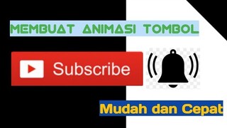 CARA MEMBUAT ANIMASI TOMBOL SUBSCRIBE DAN LONCENG DI ANDROID PAKAI KINE MASTER