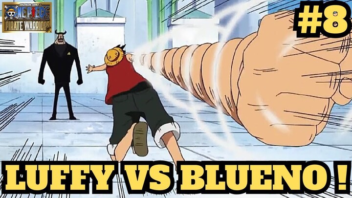 Luffy VS Blueno ! One Piece Pirate Warriors Indonesia Part8
