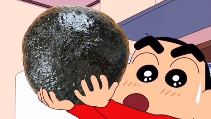 Let’s make giant super seaweed rice balls with Shin-chan! And hey… why not whip up some crispy, unbe
