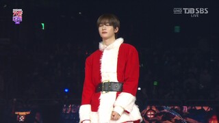 231225 UHD SBS 2023 SBS 가요대전 태산 X 성한빈 X 앤톤 Jingle Bell