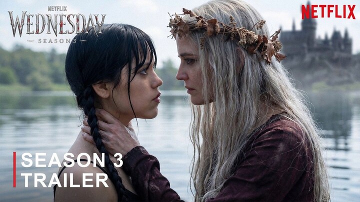 WEDNESDAY SEASON 3 - First Trailer (2027) Eva Green, Jenna Ortega - Netflix