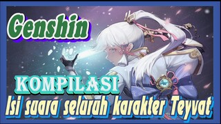 [Genshin, Kompilasi] Isi suara seluruh karakter Teyvat