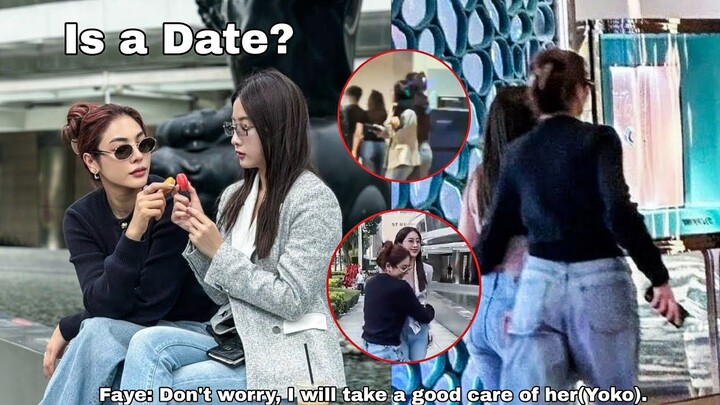 (FayeYoko) FAYE AND YOKO SPOTTED ON DATE IN SINGAPORE?| Faye being gf to Yoko